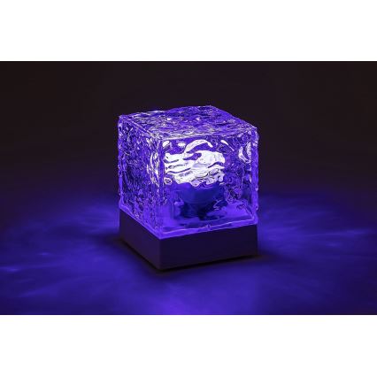 Rabalux - LED RGB Aptumšojama, lādējama galda lampa LED/1W/5V + tālvadības pults