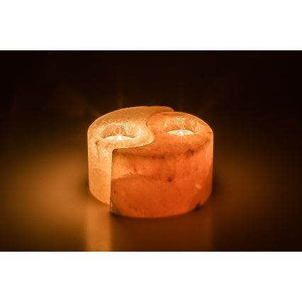 Rabalux - sāls lampa - svečturis oranžs/balts