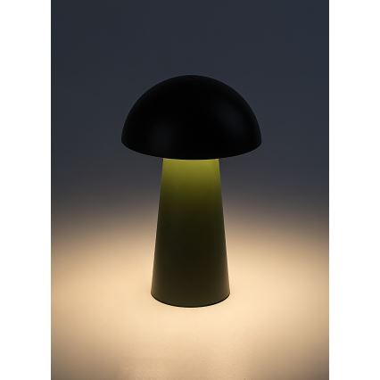 Rabalux - uzlādējama LED āra lampa ar skārienvadību un regulējamu spilgtumu, 1,5 W/5 V, IP44, 1200 mAh, USB, zaļa