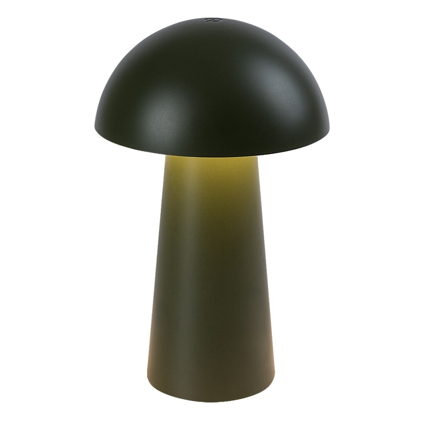 Rabalux - uzlādējama LED āra lampa ar skārienvadību un regulējamu spilgtumu, 1,5 W/5 V, IP44, 1200 mAh, USB, zaļa