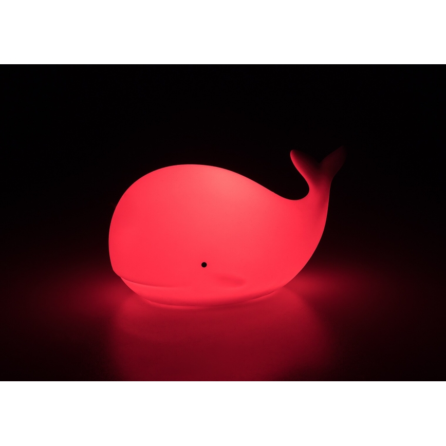 Rabalux - LED RGB skārienjūtīga nakts lampa LED/0,05W/1xCR2032 valis