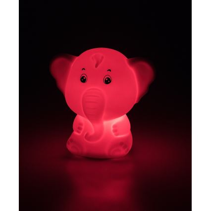 Rabalux - LED RGB skārienvadāma nakts lampiņa LED/0,05W/1xCR2032 zilonis