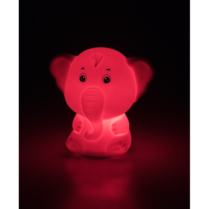 Rabalux - LED RGB skārienvadāma nakts lampiņa LED/0,05W/1xCR2032 zilonis