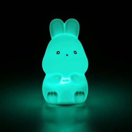 Rabalux - LED RGB skārienvadāma nakts lampa LED/0,05W/1xCR2032 trusis
