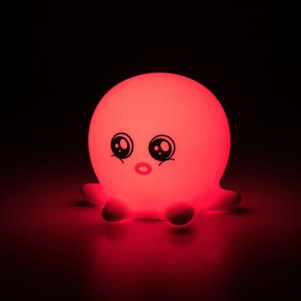 Rabalux - LED RGB skārienvadāma nakts lampa LED/0,05W/1xCR2032 astoņkājis