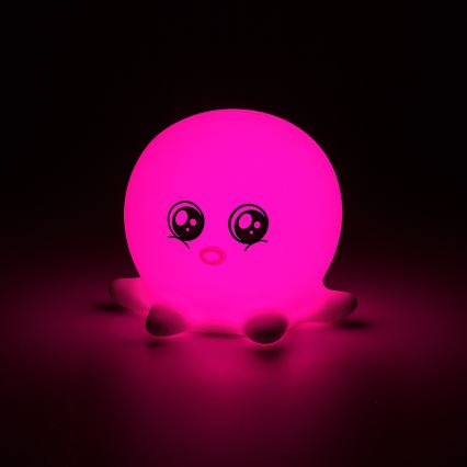 Rabalux - LED RGB skārienvadāma nakts lampa LED/0,05W/1xCR2032 astoņkājis