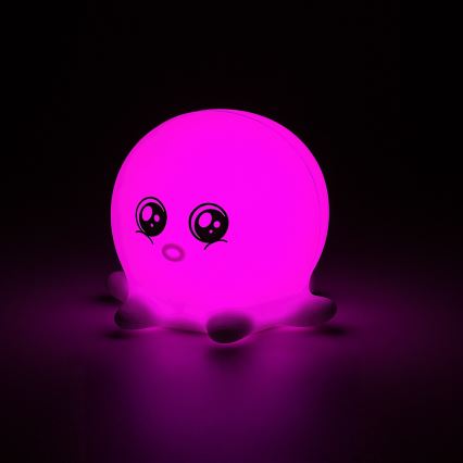 Rabalux - LED RGB skārienvadāma nakts lampa LED/0,05W/1xCR2032 astoņkājis