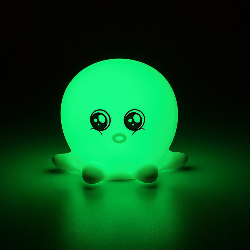 Rabalux - LED RGB skārienvadāma nakts lampa LED/0,05W/1xCR2032 astoņkājis