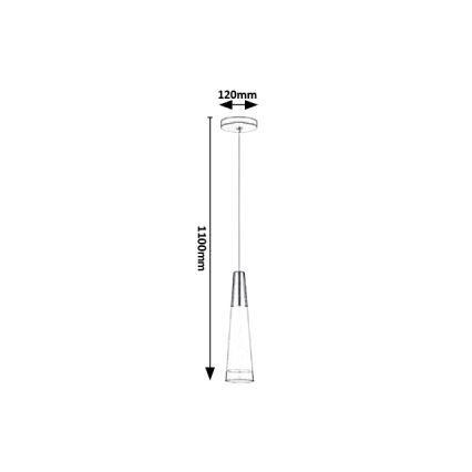 Rabalux - Lustra ar auklu 1xE14/40W/230V