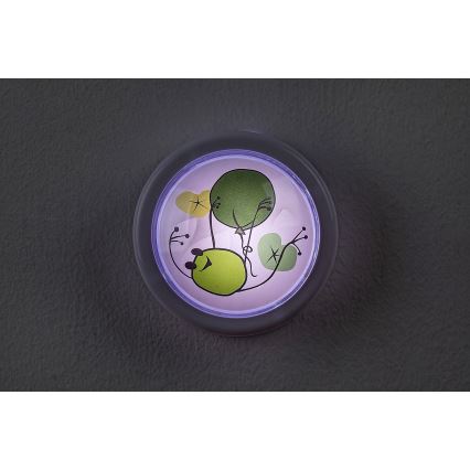 Rabalux - LED Bērnu nakts lampa LED/0,3W/2xAA 6000K