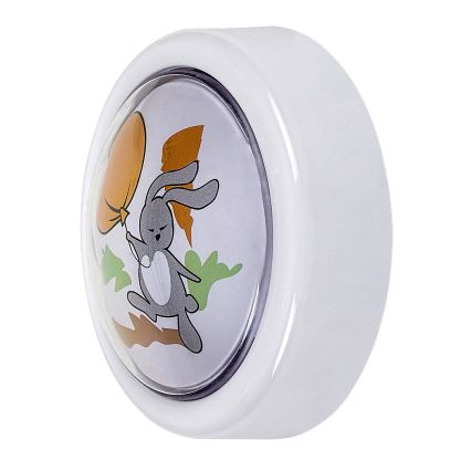 Rabalux - LED Bērnu nakts lampa LED/0,3W/2xAA 6000K