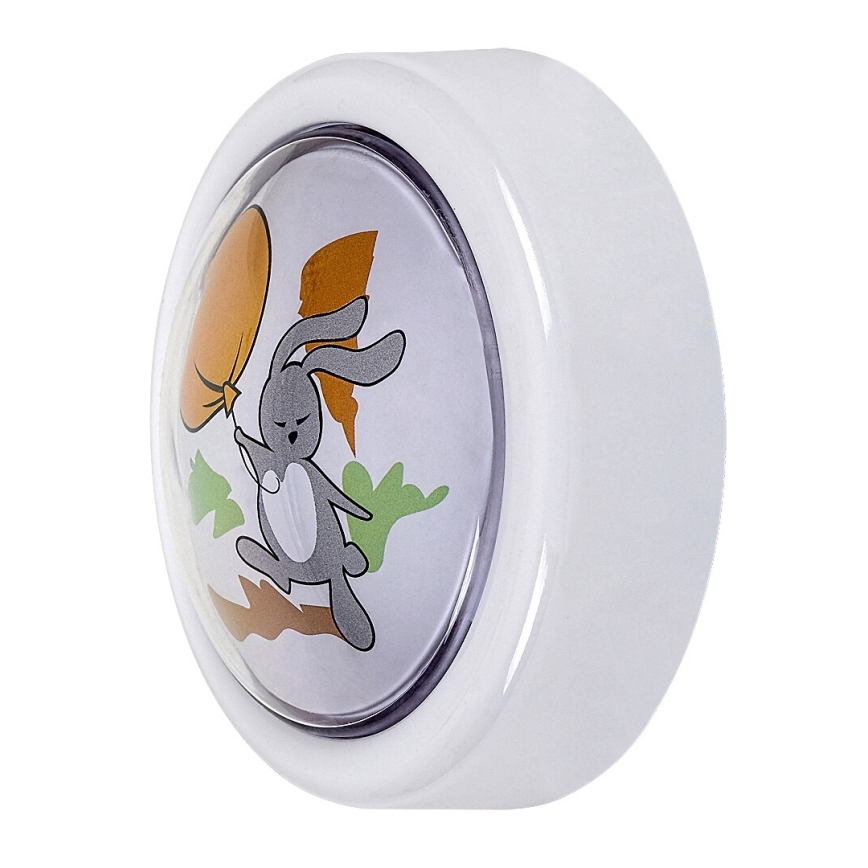 Rabalux - LED Bērnu nakts lampa LED/0,3W/2xAA 6000K