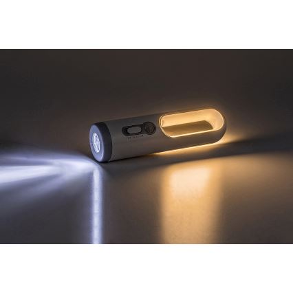 Rabalux - LED Pārnēsājama uzlādējama lampa ar sensoru LED/0,8W/3,7V 3000/7000K