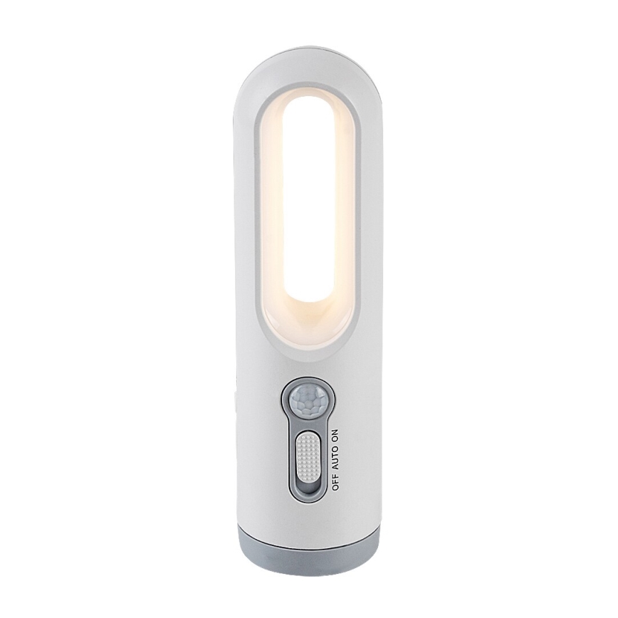 Rabalux - LED Pārnēsājama uzlādējama lampa ar sensoru LED/0,8W/3,7V 3000/7000K