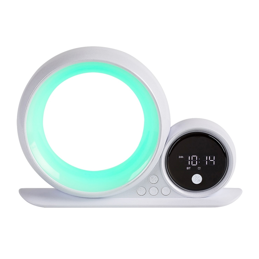 Rabalux - LED RGB Galda lampa ar skaļruni LED/5W/230V