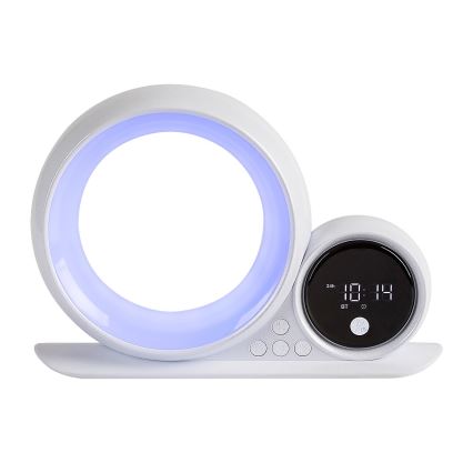 Rabalux - LED RGB Galda lampa ar skaļruni LED/5W/230V