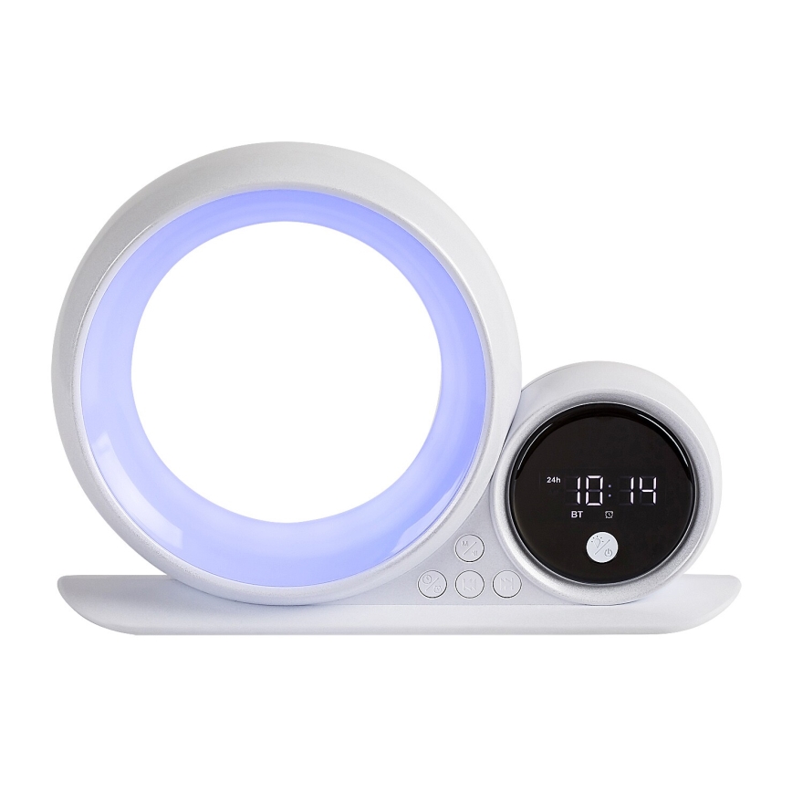 Rabalux - LED RGB Galda lampa ar skaļruni LED/5W/230V