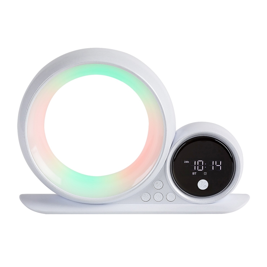 Rabalux - LED RGB Galda lampa ar skaļruni LED/5W/230V