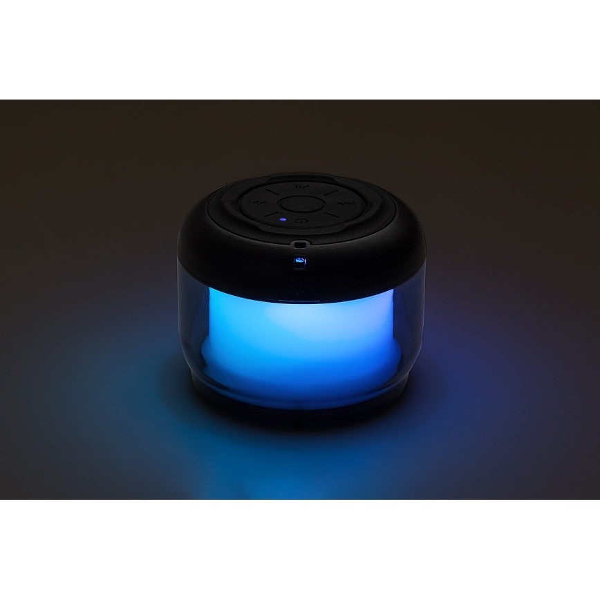 Rabalux - RGB Galda lampa ar skaļruni RGB/3W/3,7V 500mAh