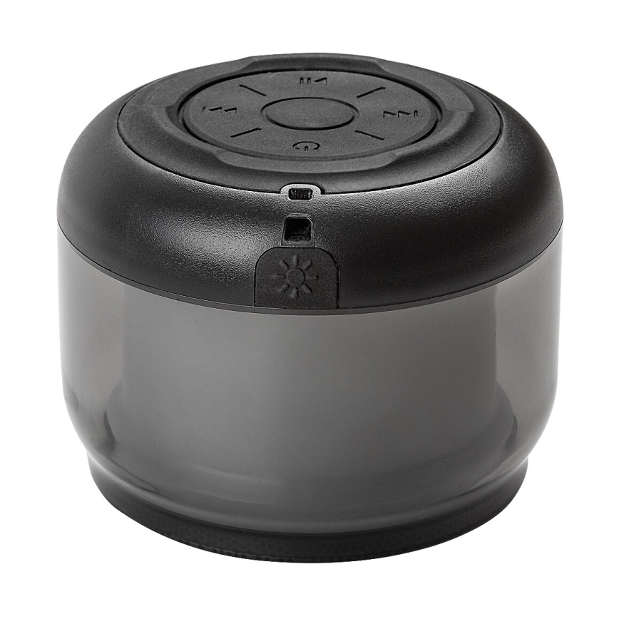 Rabalux - RGB Galda lampa ar skaļruni RGB/3W/3,7V 500mAh