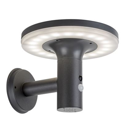 Rabalux - LED Saules enerģijas lampa ar sensoru LED/10W/3,7V IP44