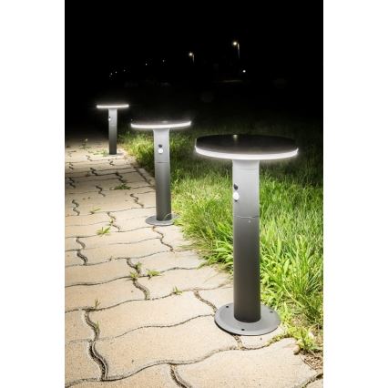 Rabalux - LED Saules enerģijas lampa ar sensoru LED/10W/3,7V IP44