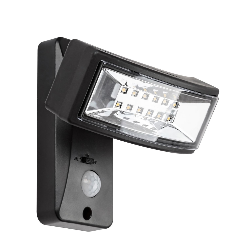 Rabalux - LED Saules enerģijas lampa ar sensoru LED/2,4W/3,7V IP44