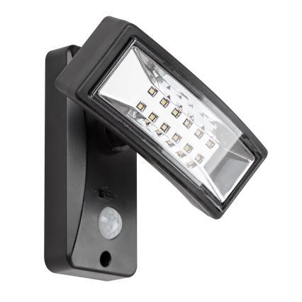 Rabalux - LED Saules enerģijas lampa ar sensoru LED/2,4W/3,7V IP44