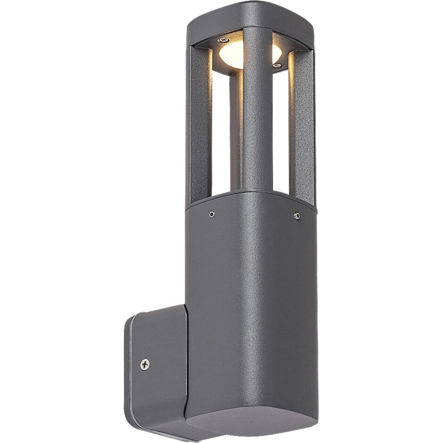 Rabalux - LED Āra sienas lampa LED/7W/230V IP54 antracīta