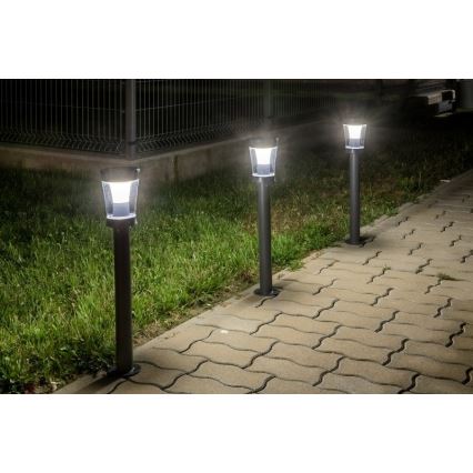 Rabalux - LED Saules lampa LED/3W/3,7V IP65 antracīts 2000 mAh