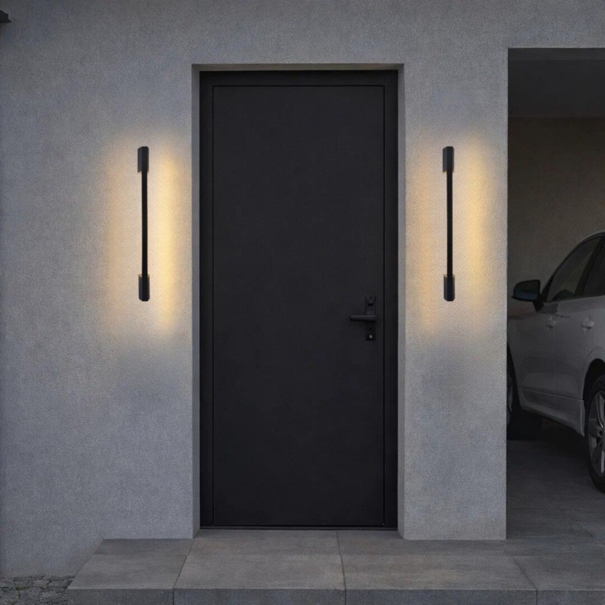 Rabalux - LED āra sienas gaismeklis LED/8W/230V IP54 59,5 cm melns
