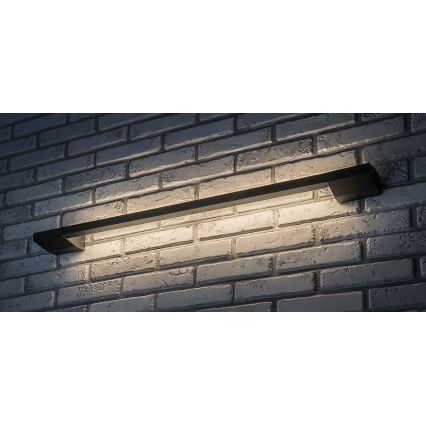 Rabalux - LED āra sienas gaismeklis LED/8W/230V IP54 59,5 cm melns