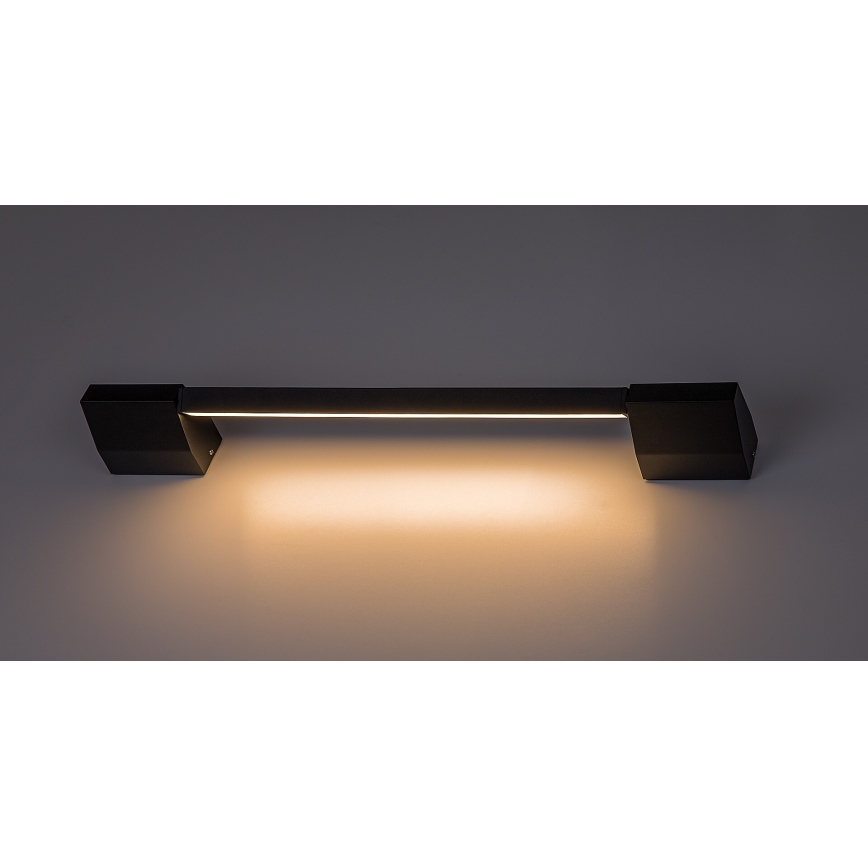 Rabalux - LED āra sienas gaismeklis LED/8W/230V IP54 59,5 cm melns