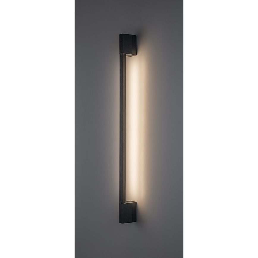 Rabalux - LED āra sienas gaismeklis LED/8W/230V IP54 59,5 cm melns