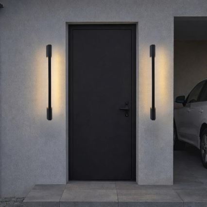 Rabalux - LED āra sienas gaismeklis LED/8W/230V IP54 90 cm melns