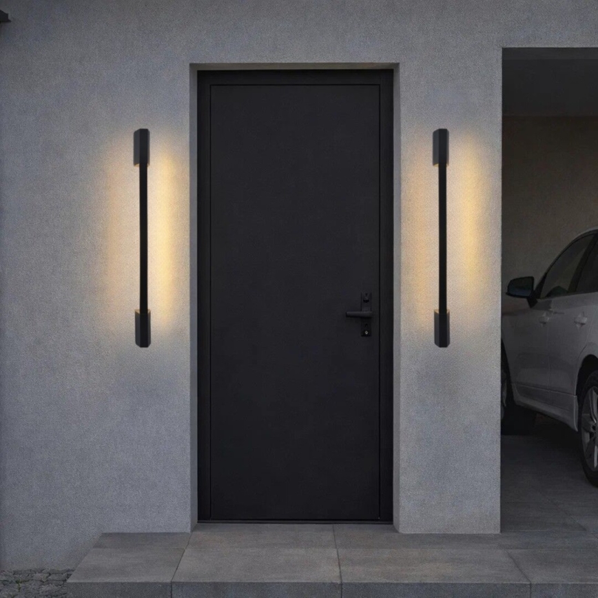 Rabalux - LED āra sienas gaismeklis LED/8W/230V IP54 90 cm melns