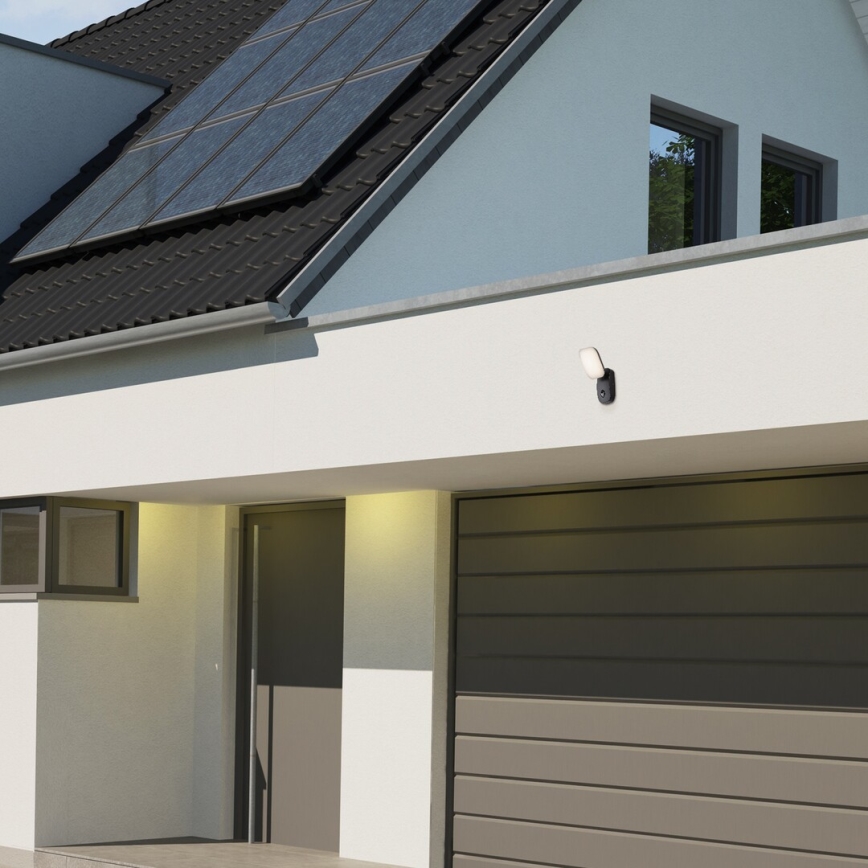 Rabalux - LED Āra elastīga sienas lampa ar sensoru LED/12W/230V IP44