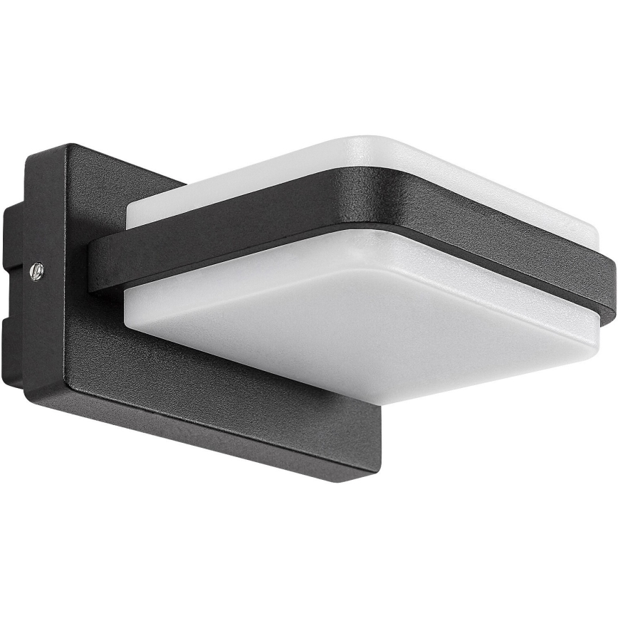Rabalux - LED Āra sienas lampa LED/12W/230V IP44 melna