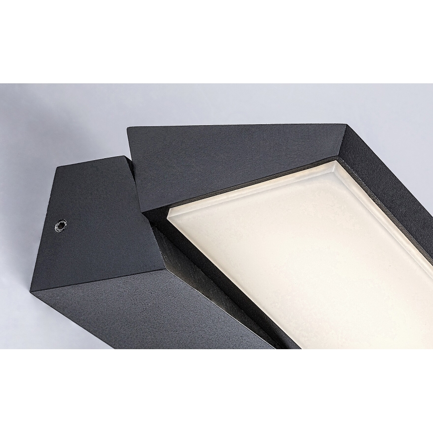 Rabalux - LED Āra sienas lampa LED/13W/230V IP65 melna