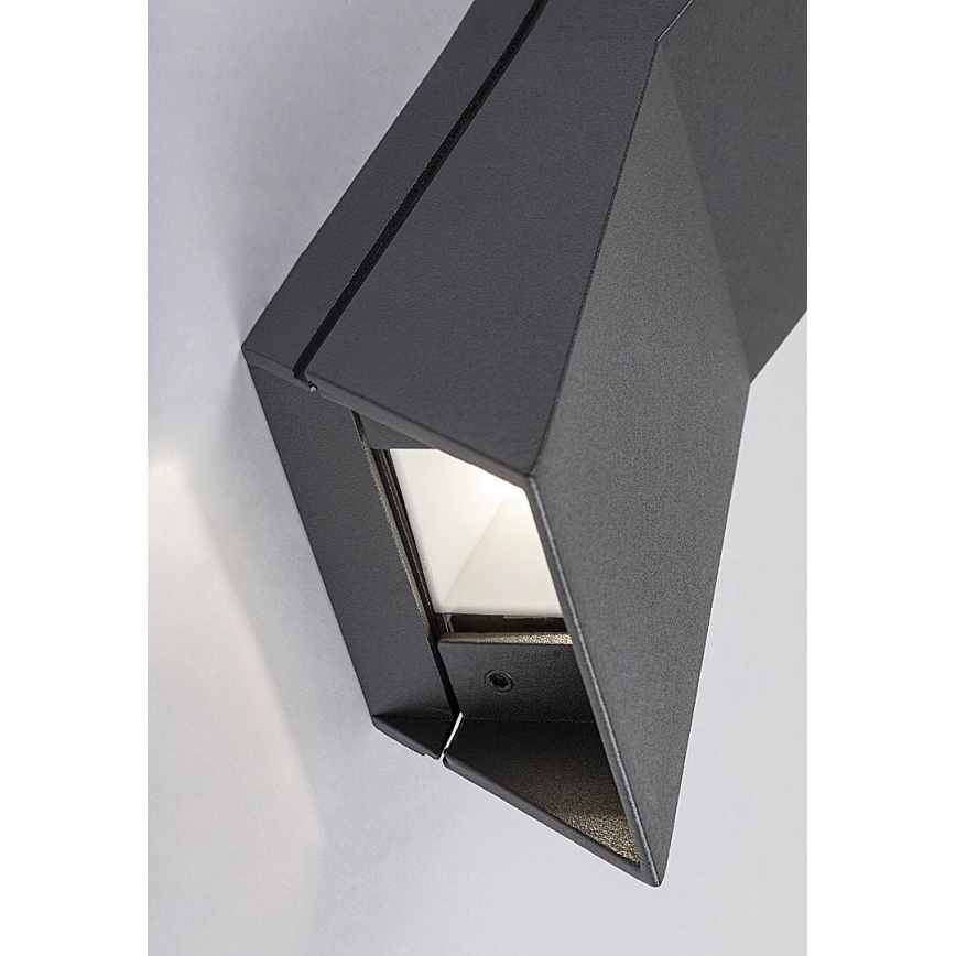 Rabalux - LED Āra sienas lampa LED/6W/230V IP65 antracīta