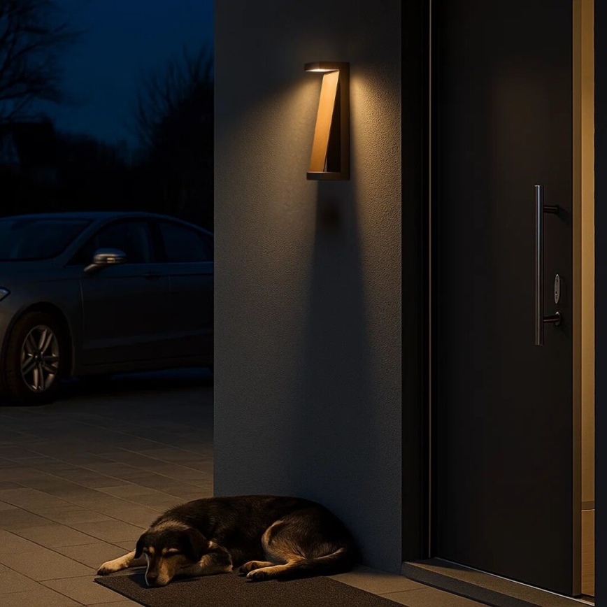 Rabalux - LED āra sienas gaismeklis LED/13W/230V IP65 brūns