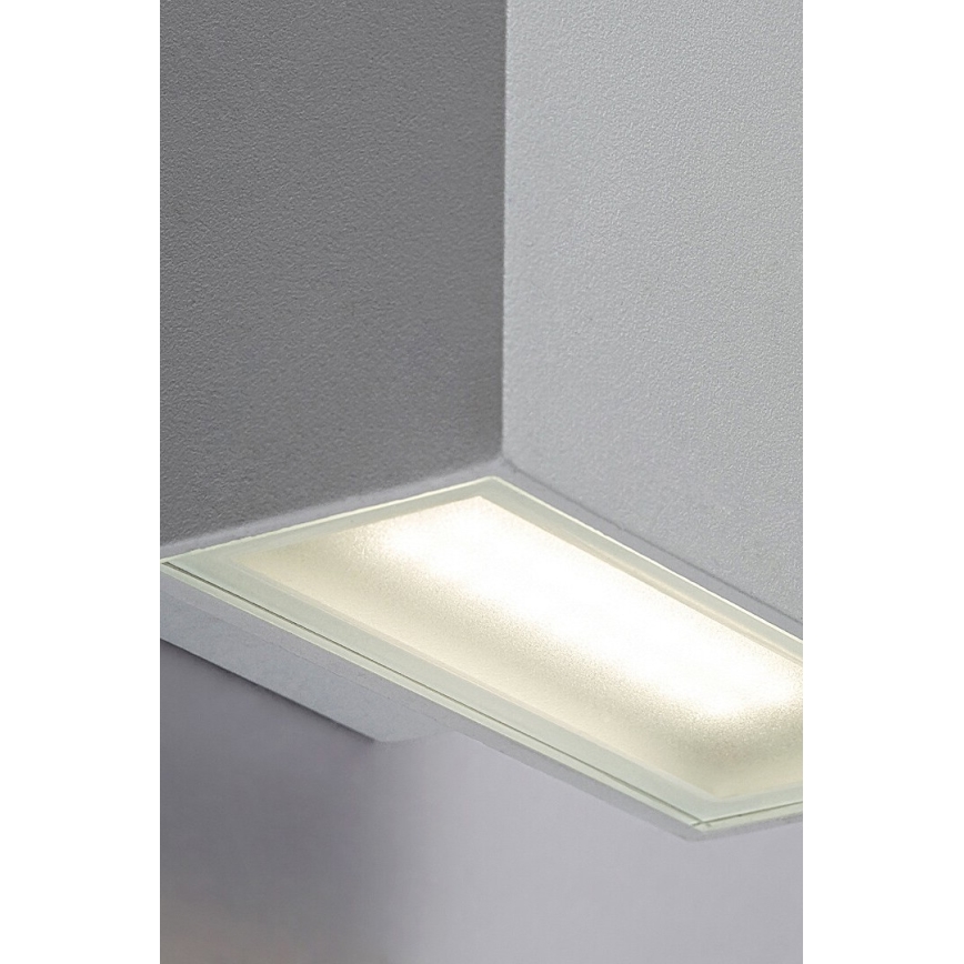 Rabalux - LED Āra sienas lampa LED/7W/230V IP54 balta