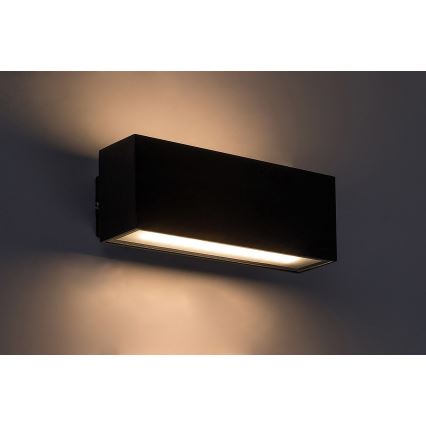 Rabalux - LED Āra sienas lampa LED/10W/230V IP54 melna