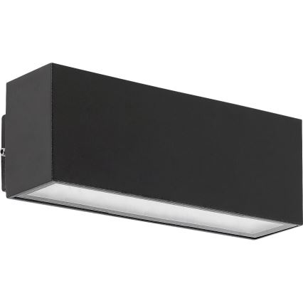 Rabalux - LED Āra sienas lampa LED/10W/230V IP54 melna