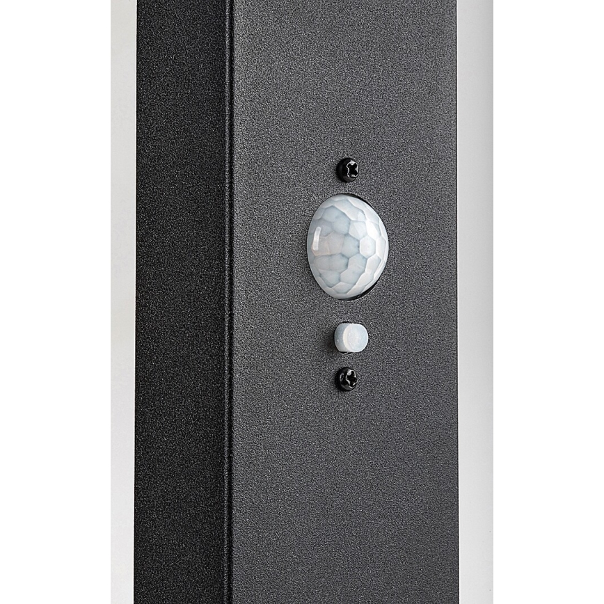 Rabalux - LED regulējama saules āra lampa ar sensoru LED/4,4W/3,7V IP54 antracīts 2200 mAh