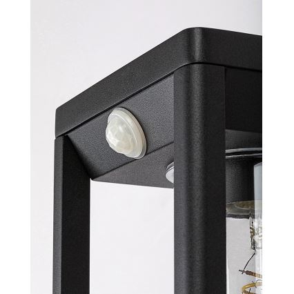 Rabalux - Āra sienas lampa 1xE27/15W/230V IP54 melna