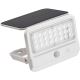 Rabalux - LED Saules enerģijas sienas lampa ar sensoru LED/7W/3,7V IP54 balta