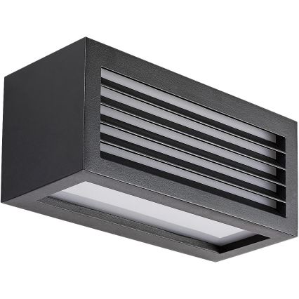 Rabalux - LED Āra sienas lampa LED/10W/230V IP54 melna