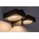 Rabalux - LED Āra elastīga sienas lampa 2xLED/7W/230V IP54 antracīta