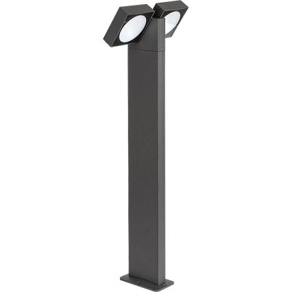 Rabalux - LED Āra elastīga lampa 2xLED/7W/230V IP54 antracīta